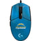NFL Los Angeles Chargers Team Jersey G203 Prodigy RGB Wired Gaming Mouse Skin